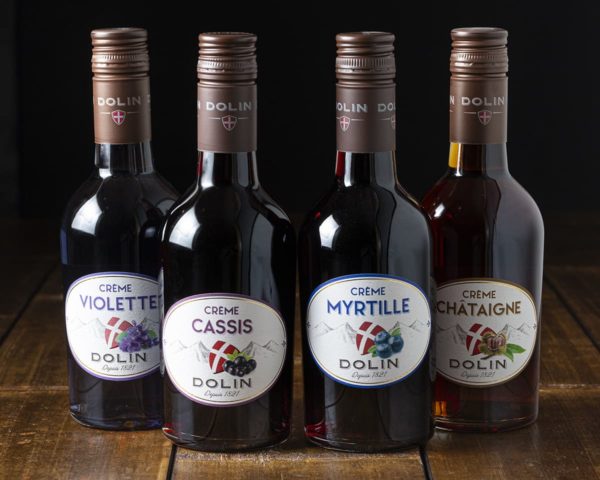 Crème myrtille / chataigne / cassis